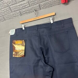 Big Mac Workwear River City Navy Blue Pants‎ Mens 50x29 Vintage Deadstock NWT